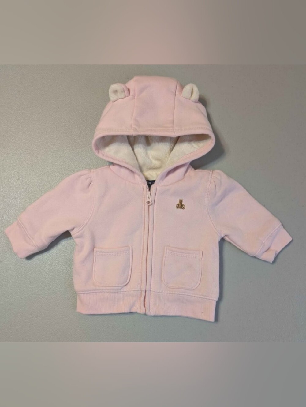 BabyGap 0-3 months pink hoodie
